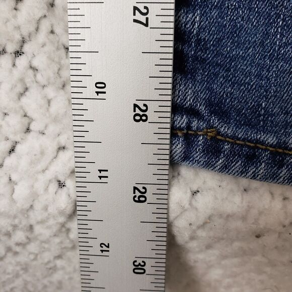 Lee Extreme Motion MVP Jeans Mens 40x28.5 Straight Fit Tapered Leg Elastic Work - Picture 8 of 11